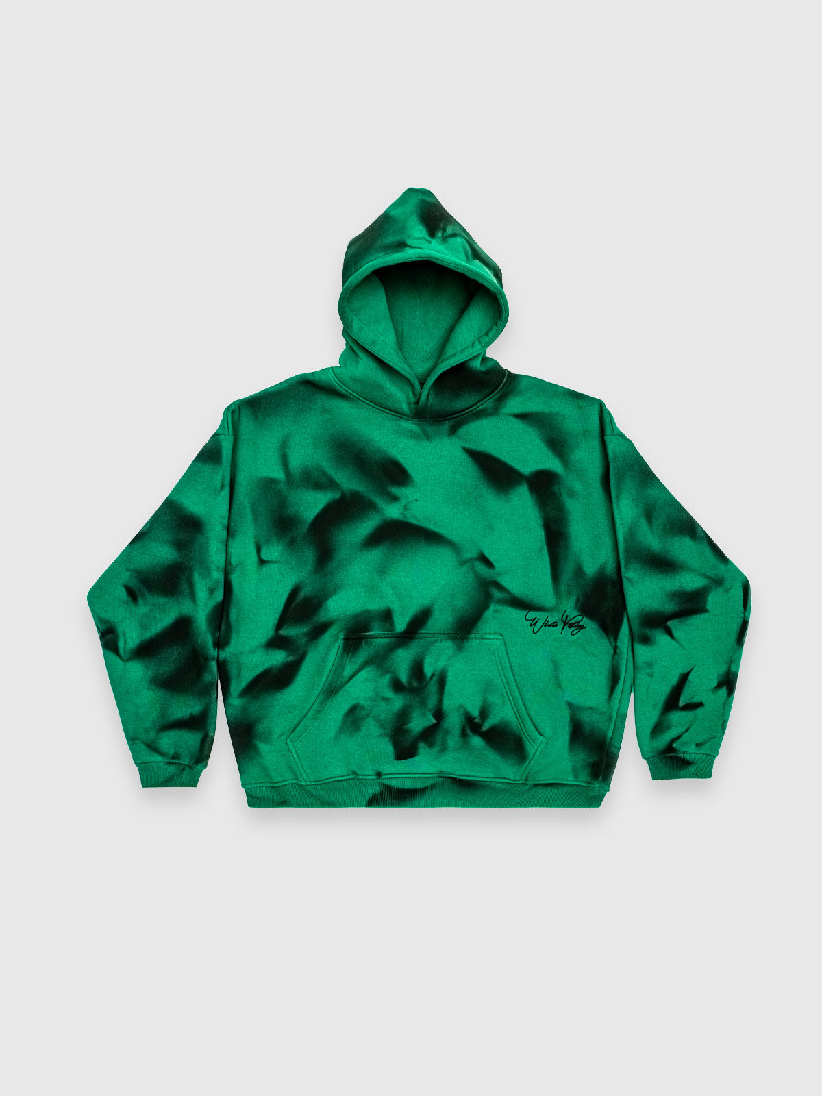 Graffiti Hoodie Green