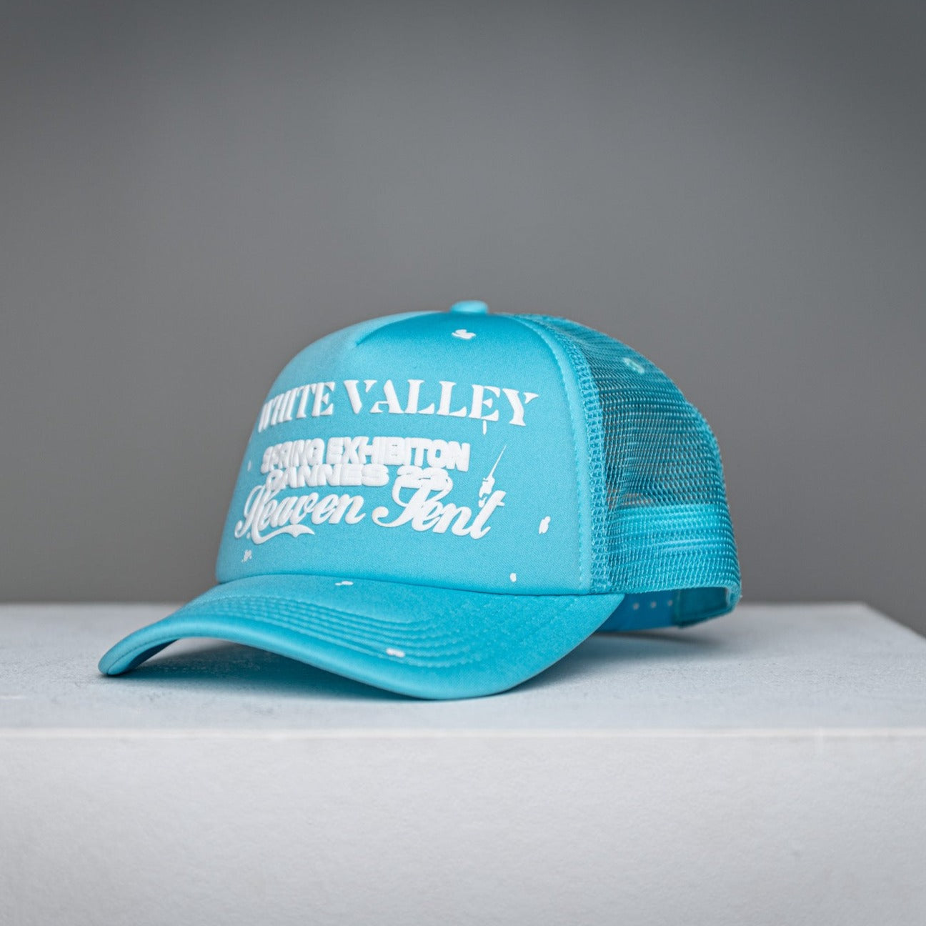 Cap White Valley Babyblue