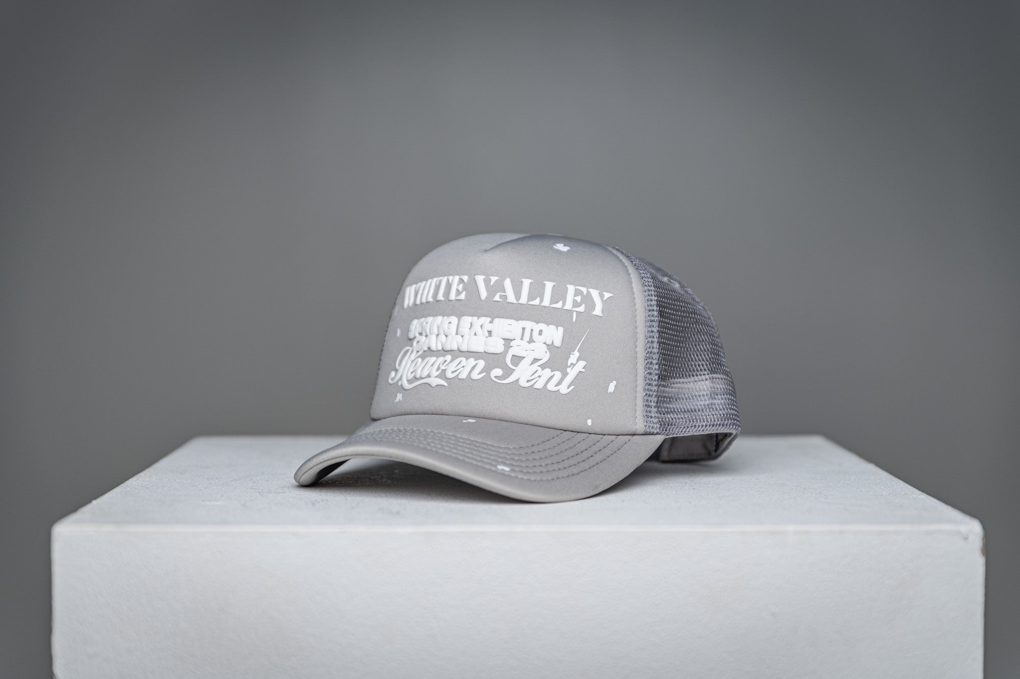 Cap White Valley Grey