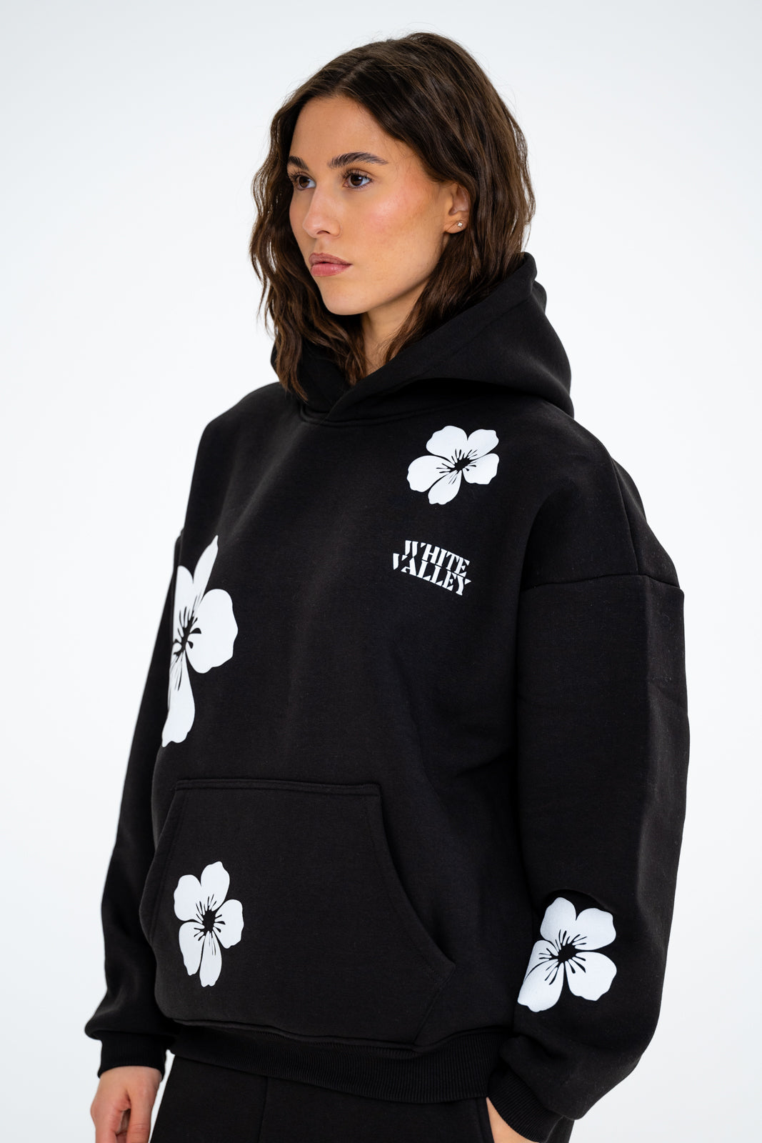 Flower Hoodie Black 2.Collection