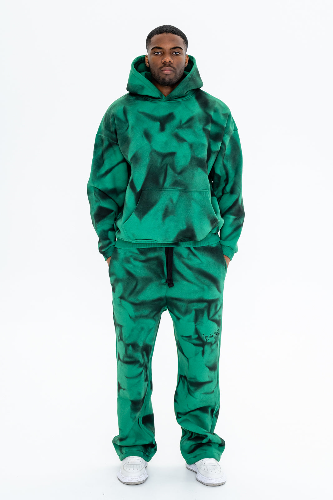 Graffiti Pants Green