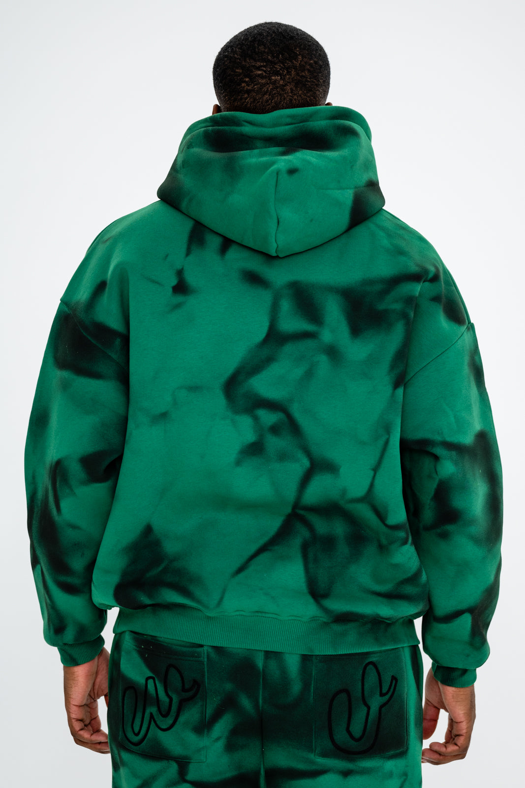 Graffiti Hoodie Green