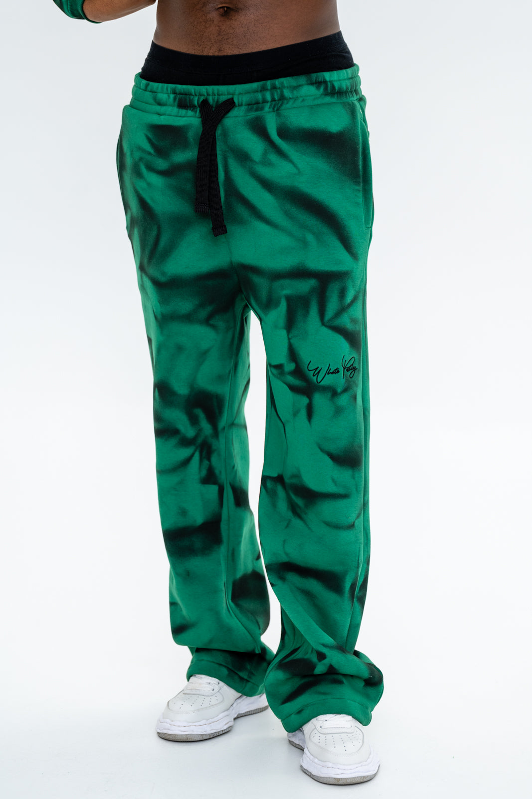 Graffiti Pants Green