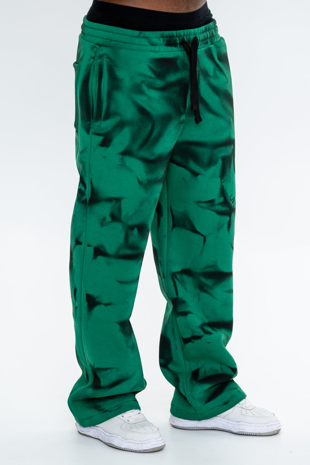 Graffiti Pants Green