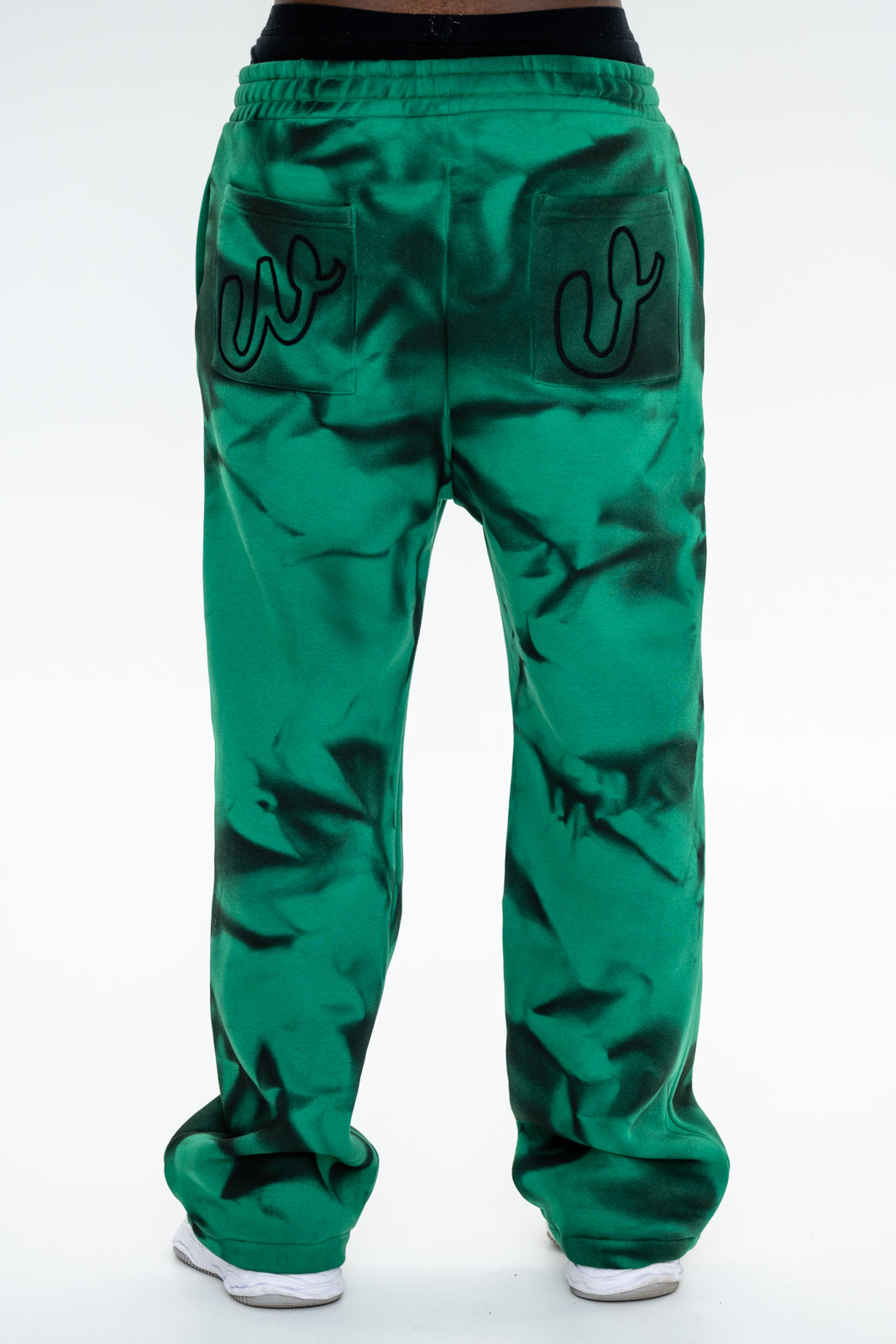 Graffiti Pants Green