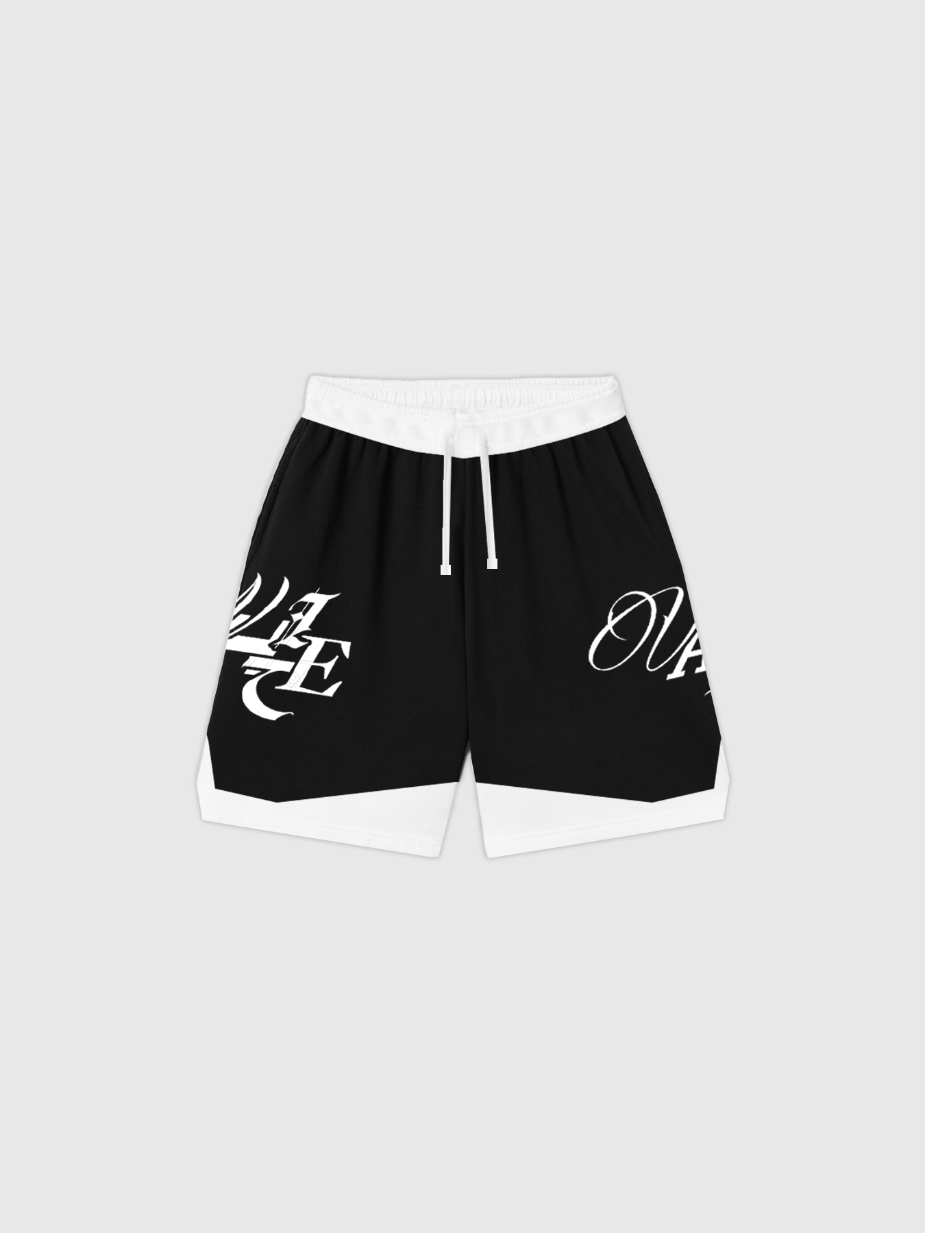 SHORTS BLACK/WHITE